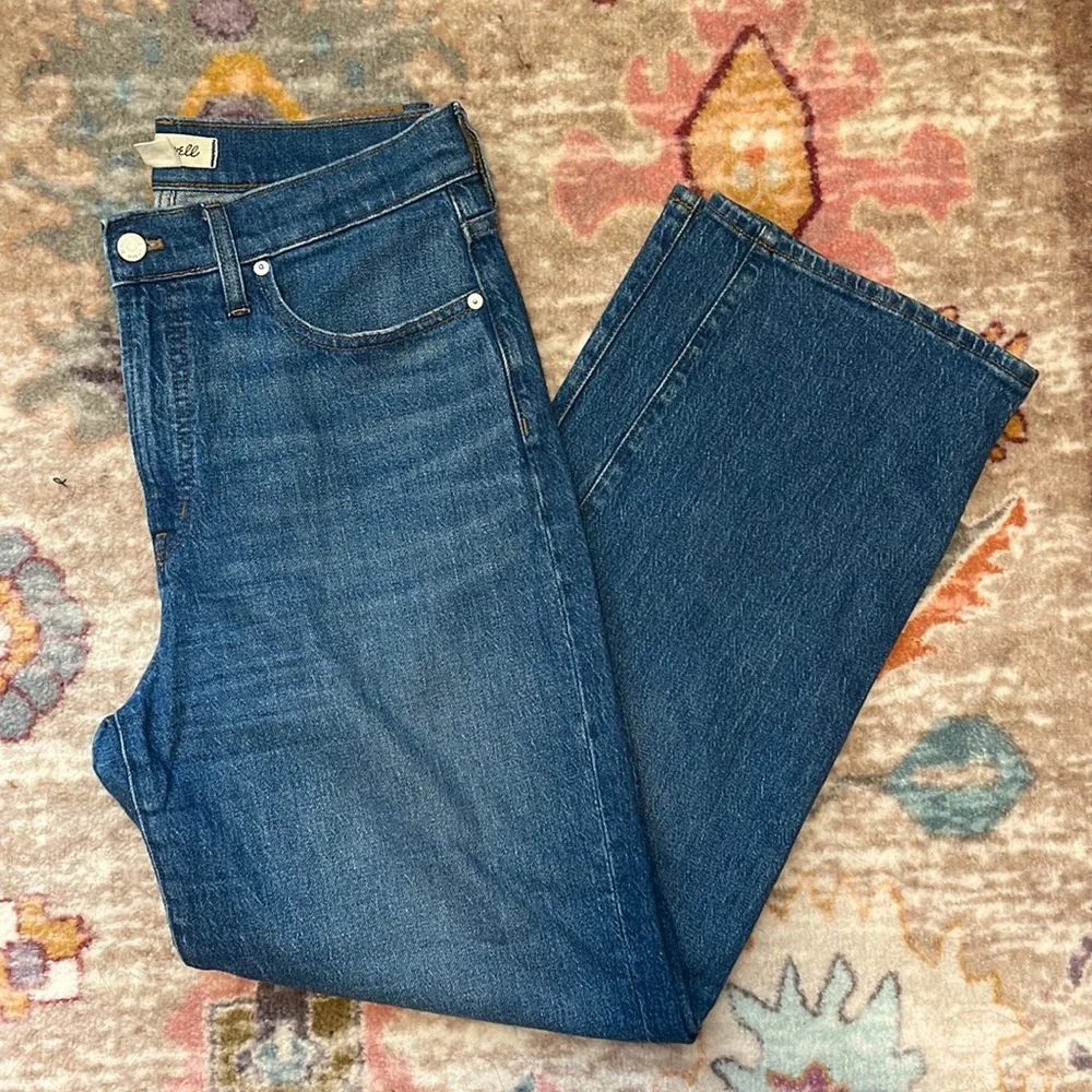 Madewell The Perfect Wide Leg Jeans - Picture 2 of 5